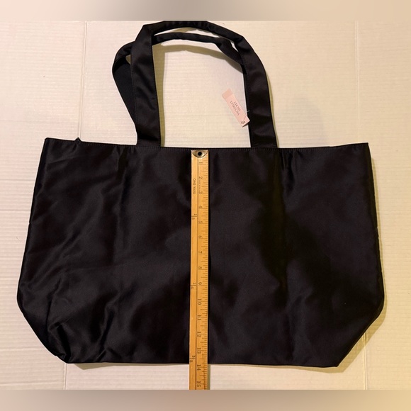 Victoria’s Secret Black Nylon Rhinestone Embellished Fashion Show 2025 Tote - Picture 5 of 8